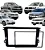 MOLDURA 6.8" E 7" VW JETTA 2008/2017, AMAROK 2010/2016, FUSCA 2011/2019, TIGUAN 2008/2018, GOL E SAVEIRO G7/G8, PASSAT E VARIANT 2010/2015 - Imagem 2
