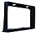 Moldura Painel 9 Polegadas Renault Duster 2014 A 2017 Preto - Imagem 1