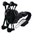 Suporte De Celular Para Moto Bicicleta Le-043 It-blue Preto - Imagem 1