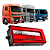 Lanterna Traseira Led Bivolt Vw Delivery Meteor Constellation Lado Direito - Imagem 1