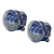 Par Farol 3 Leds Auxiliar Milhas Neblina Led 4 Polegadas - Imagem 1