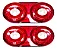 PAR Lanterna Randon Refil Traseira Led Carreta 12v/24v Chicote - Imagem 1