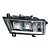 2552714 FAROL MILHA LE PARA SCANIA NTG P G R S Lado direito - Imagem 1