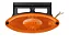 Lanterna Lateral Led 12v 24v Universal Oval Amarela - Imagem 1
