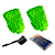 Kit Completo de Limpeza Automotiva Torquehammer - 4 Itens (2 Luvas de Microfibra ( cor aleatória ) + Escova de Rodas + Kit 5 Escovas de Detalhamento) - Imagem 1