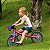Bicicleta Infantil Aro 12" Equilíbrio Balance Rosa Nathor - Imagem 9
