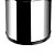Lixeira Aço Inox Cromado 8 litros Viel - Imagem 3