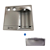 Conjunto Painel Frontal para Purificador Everest FIT prata (Modelo Novo) - Imagem 1