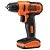 Parafusadeira Furadeira 12V Biv + 13 peças Black Decker LD12SP-BR - Imagem 3