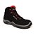Bota Estival Bico de PVC Preto/Vermelho EN1007 CA 44598 - Imagem 1