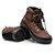 Bota Nobuck Premium Estival Chocho Dark Brown Bico PVC CA 40376 - Imagem 1