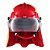 Capacete Para Bombeiro Fiberglass Hercules - Vermelho - Imagem 1