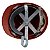 Capacete MSA V-Gard C/ Carneira Push Key e Jugular Marrom CA 498 - Imagem 4
