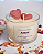 Vela Amor Aromática Jasmim com corações - Imagem 1
