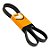 CORREIA MICRO V FOX 1.0/ 1.6 8V 04/.. POLO 02/.. (GIR/ ALT) PARTNER 2.0 8V (GIR/ ALT/ BA) - Imagem 1