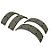 LONA FREIO FUSCA 1.6 77/83 BRASILIA 73/82 TL 1.6 70/75 VARIANT 69/80 - Imagem 1