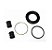 REPARO PINCA BELINA/ DEL REY 83/91 PAMPA 83/97 MONZA 81/87 CLIO 00/.. SYMBOL 09/.. (DIANT.) DISCO (SIST. VARGA) - Imagem 1