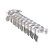 BRONZINA CENTRAL CORSA/ CELTA/ PRISMA/ AGILE/ COBALT/ ONIX 1.0/ 1.3/ 1.4/ 1.6/ 1.8 PALIO/ SIENA/ STRADA/ WEEKEND/ MERIVA/ SPIN/ MONTANA/ COBALT/ DOBLO/ PUNTO/ STILO 1.8 ASTRA/ VECTRA/ ZAFIRA 2.0 (STD) - Imagem 1