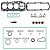 JUNTA MOTOR SUPERIOR GOLF SR 1.6 8V 98/05 AUDI A3/ A4/ BORA/ 1.6 8V 99/00 (AEH) (AKL) - Imagem 1