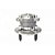CUBO RODA TRASEIRA ONIX/ PRISMA 1.0/ 1.4 13/.. SONIC 1.6 12/14 SPIN 1.8 12/.. COBALT 1.4 12/.. 1.8 13/..  (C/ ABS) - Imagem 1
