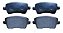 PASTILHA FREIO DUSTER 1.6 16V 11/.. (TRW) - Imagem 1