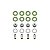 KIT BICO INJETOR UNO 1.6 8V/ ESCORT/ ROYALE/ VERSAILLES/ KADETT/ VECTRA/ SANTANA/ IPANEMA 2.0 8V/ MAREA 2.0 20V/ OMEGA/ SUPREMA 2.0 8V/ 3.0 12V ESPERO 2.0 16V (GAS.) - Imagem 1