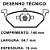 PASTILHA FREIO FOX 1.0 03/.. (A14)(BOSCH) 1.6 03/.. CROSSFOX 1.6 05/.. POLO 1.0/ 1.6 16V 02/.. AUDI A3 1.6/ 1.8 02/.. (TEVES) - Imagem 1