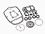 Kit de junta de cabeçote para motor de popa Yamaha E40X 40hp 66T-W0001-20 - Imagem 1
