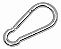 MOSQUETÃO ENGATE RÁPIDO AÇO INOX 6X60MM - Imagem 1