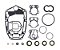 Kit de junta da rabeta para motor de popa Yamaha 60 HP e 70 HP 2 tempos 6H3-W0001-22 - Imagem 1