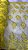 Tule Amarelo Bordado Luxo - Imagem 2
