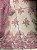 Tule Rosa Luxo Bordado - Imagem 1