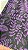 Linhão Roxo com Preto - Imagem 1