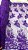 Tule Roxo Bordado Luxo - Imagem 2