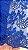 Organza Azul - 13 Metros - Imagem 1