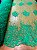 Tule Verde Bordado - Imagem 1