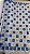 Africano Branco com Azul e Dourado Bordado Luxo - Imagem 2