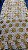 Africano Branco com Dourado Bordado Luxo - Imagem 1
