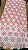 Africano Rosa com Branco Bordado Luxo - Imagem 1
