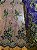 Tule Roxo com Preto Bordado - Imagem 1