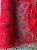 Tule Vermelho Bordado - Imagem 1