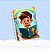 Bíblia Infantil Personalizada - Ilustrada com Histórias Resumidas da Bíblia - Menino Lendo a Bíblia - Imagem 1
