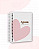Agendas 2026 Feminina Personalizadas | Coração - Imagem 1