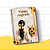 Bíblia Letra Hiper Plus com Harpa – Leitura Confortável e Edição Completa | Menina Morena Floral Amarelo - Imagem 1