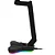 Suporte Para Headset Fortrek Vickers RGB Preto - Imagem 3