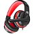 Headset Gamer P3 SPIDER BLACK Preto/Vermelho FORTREK G - Imagem 1