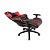 Cadeira Gamer Black Hawk Preta/Vermelha FORTREK - Imagem 5