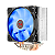 Aircooler Redragon Tyr Preto Iluminação Azul com Fan de 120mm CC-910B - Imagem 1