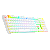 Teclado Mecânico Gamer Redragon Mitra Lunar White RGB Switch Marrom K551W-RGB - Imagem 2