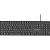 Teclado Office Fortrek K15 Slim USB ABNT2 Preto - Imagem 1